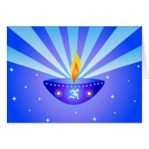Lámpara de Diwali - tarjeta