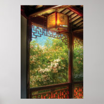 Lámpara - simplemente china poster