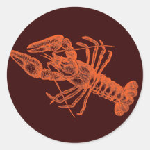Langosta Pegatina