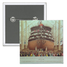 Lanzamiento de H.M.S. Royal Albert, vapor del torn Pins