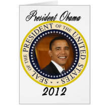 Lanzamiento de la campaña de presidente Obama 2012 Tarjeton