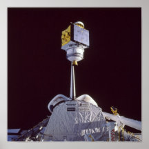 Lanzamiento del satélite de SATCOM KU-2 de la Atlá Posters