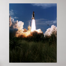 Lanzamiento del transbordador espacial Columbia (S Posters