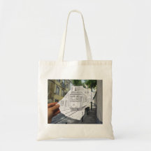 Lápiz contra la cámara - tranvía de Lisboa Bolsa De Mano