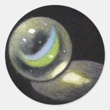 LÁPIZ DE MÁRMOL DEL COLOR DE DIBUJO PEGATINA