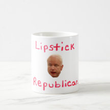 Lápiz labial Republican.Mug Taza