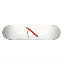 Lápiz rojo patin