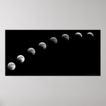 Lapso de tiempo del eclipse lunar 2010 poster