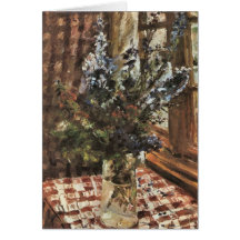 Larkspur de Lovis Corinto Tarjeta