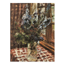 Larkspur de Lovis Corinto Tarjetas Postales