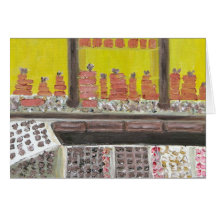 L'ART DU CHOCOLAT NOTECARD TARJETÓN