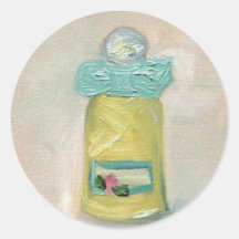"L'art du Parfum " Pegatina Redonda