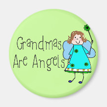 Las abuelas son regalos de los ángeles iman