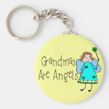 Las abuelas son regalos de los ángeles llaveros