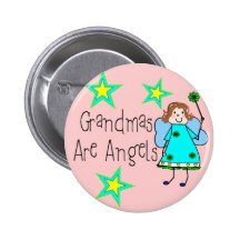 Las abuelas son regalos de los ángeles pins