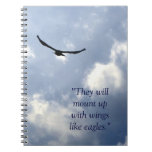 Las alas tienen gusto del cuaderno de Eagles