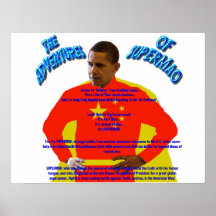 Las aventuras de SUPERMAO - Barack Obama Posters