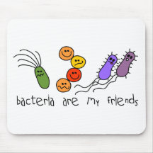 Las bacterias son mis amigos tapete de raton