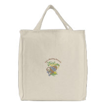 Las bolsas de asas adaptables adorables del mono