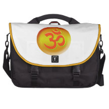 Las bolsas de mensajero de la yoga del ohmio de OM Bolsas Para Portatil