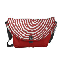 Las bolsas de mensajero hechas a mano rojas de Thu Bolsa De Mensajeria