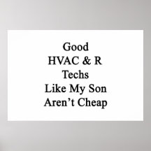 Las buenas tecnologías de la HVAC R como mi hijo n Poster