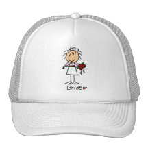 Las camisetas y los regalos de la novia gorro