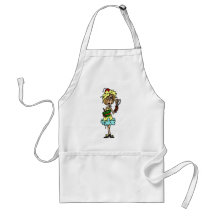 Las camisetas y los regalos sucios del cocinero delantales