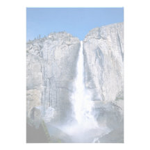 Las cataratas de Yosemite superiores, California,  Invitacion Personalizada