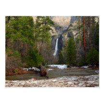 Las cataratas de Yosemite Tarjetas Postales