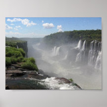 LAS CATARATAS DEL IGUAZÚ POSTER