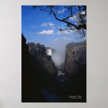Las cataratas Victoria 1 Poster
