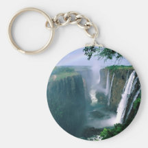 las cataratas Victoria, Zimbabwe Llavero Personalizado