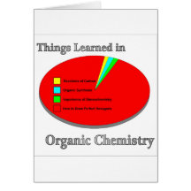 Las cosas I aprendido en química orgánica Tarjetón