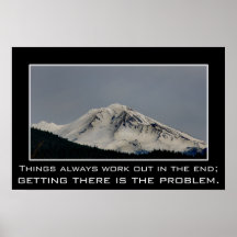 Las cosas se resuelven siempre en los fines posters
