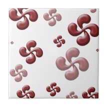 ¡Las cruces Vasco 3d! Teja Ceramica