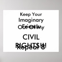 LAS DERECHAS CIVILES POSTER