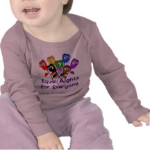 Las derechas iguales camiseta