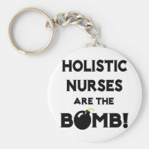 ¡Las enfermeras holísticas son la bomba! Llavero Personalizado