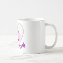 Las enfermeras pediátricas son ángeles taza de café