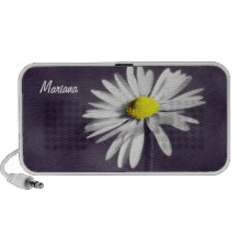 las flores bonitas de la margarita personalizaron 