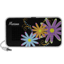 las flores bonitas personalizaron altavoces
