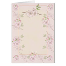 Las flores de la primavera en fondo color de rosa  tarjetas