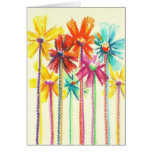 Las flores para usted (mejor premio de hoy) cardan tarjeton