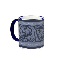 las frutas del alcohol - azul taza