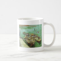 Las gabarras de Rhone Tazas De Café
