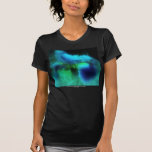 Las gotas de agua en púrpura irisan #3 camisetas