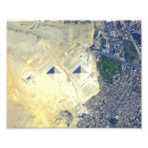 Las grandes pirámides en Giza Fotografía