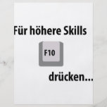 Las habilidades F 10 del höhere de Für drücken al  Tarjetas Informativas