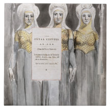 Las hermanas fatales, diseñan 67 'de los poemas de azulejos ceramicos